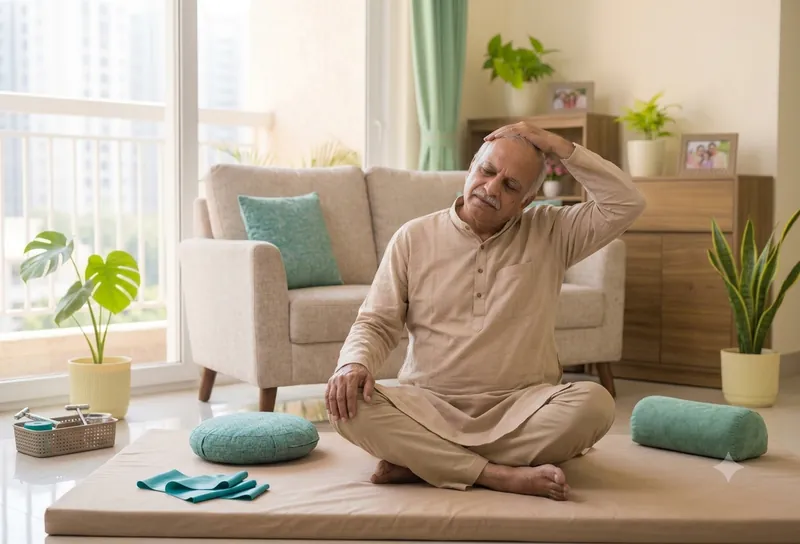 Neck pain relief exercises at home