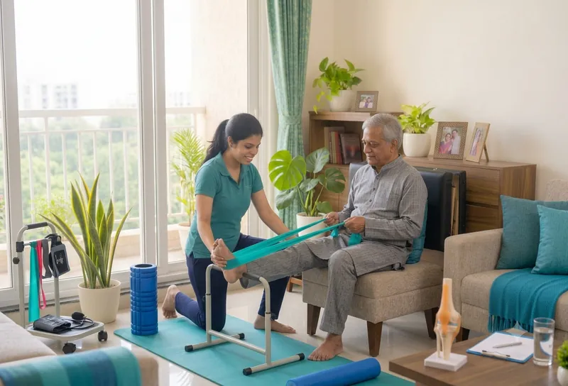 Physiotherapy at Home in Pune: 2026 Guide & How Sessions Work, Home Care article on YesPhysio9 blog