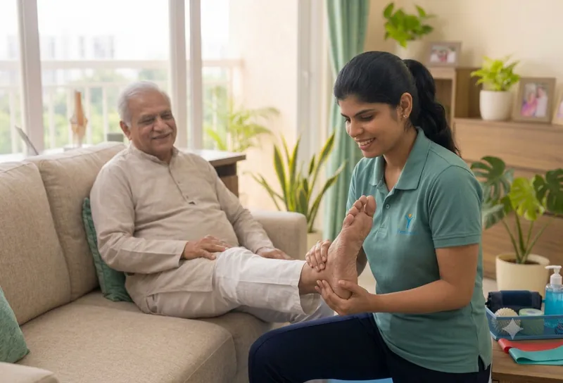 Plantar fasciitis heel pain treatment by a Pune physiotherapist