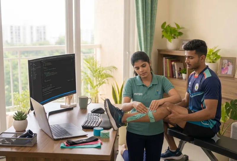 Sports injury rehabilitation by a Pune physiotherapist
