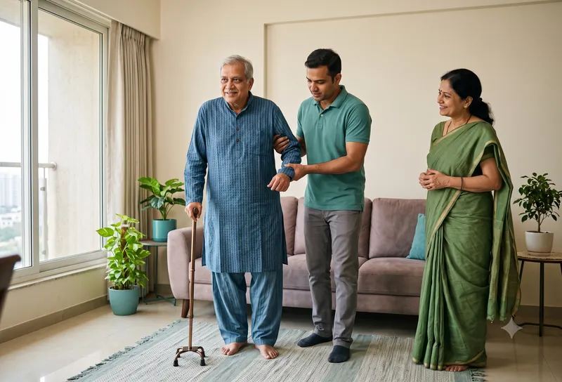 Stroke rehabilitation at home with a Pune physiotherapist